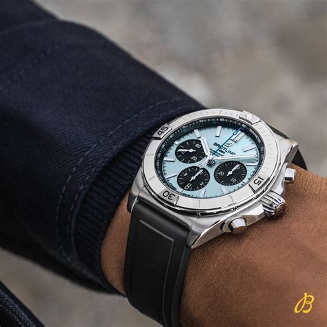 breitling platinum|Breitling chronograph.